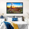 Sonoran Desert Sunset Landscape Wall Art
