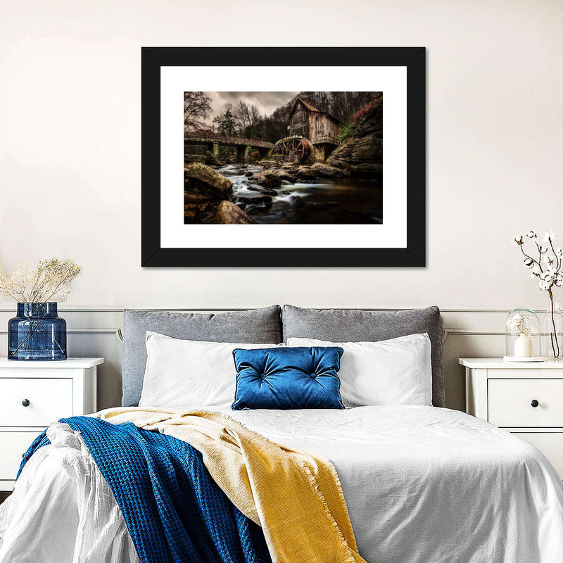 Grist Mill At Babcock Park Wall Art