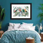 Tropical Safari Parrots Wall Art
