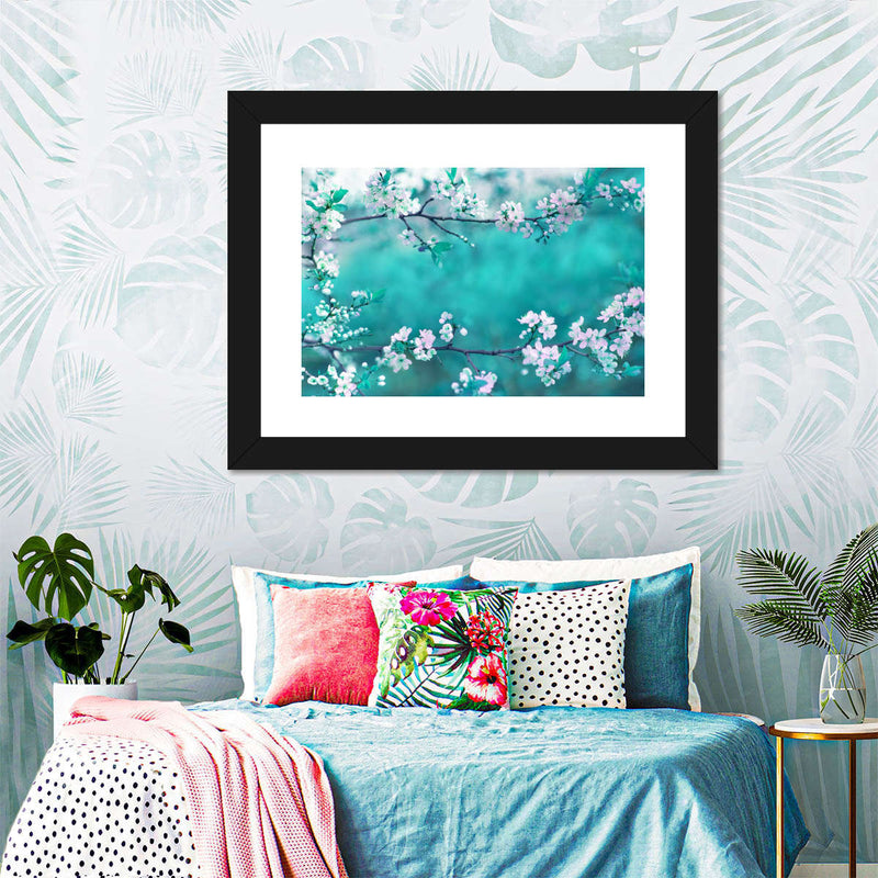 White Cherry Blossoms In Japan Wall Art