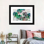 Monstera Leaves Wall Art