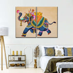 Rajasthani Elephant Wall Art