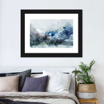 Ice Landscape Abstract Wall Art