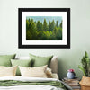 Lush Green Pine Trees Wall Art