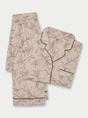 Women's Stretch-Knit Long Sleeve Bamboo Pajama Set