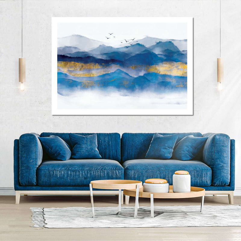 Mountain Layers Wall Art