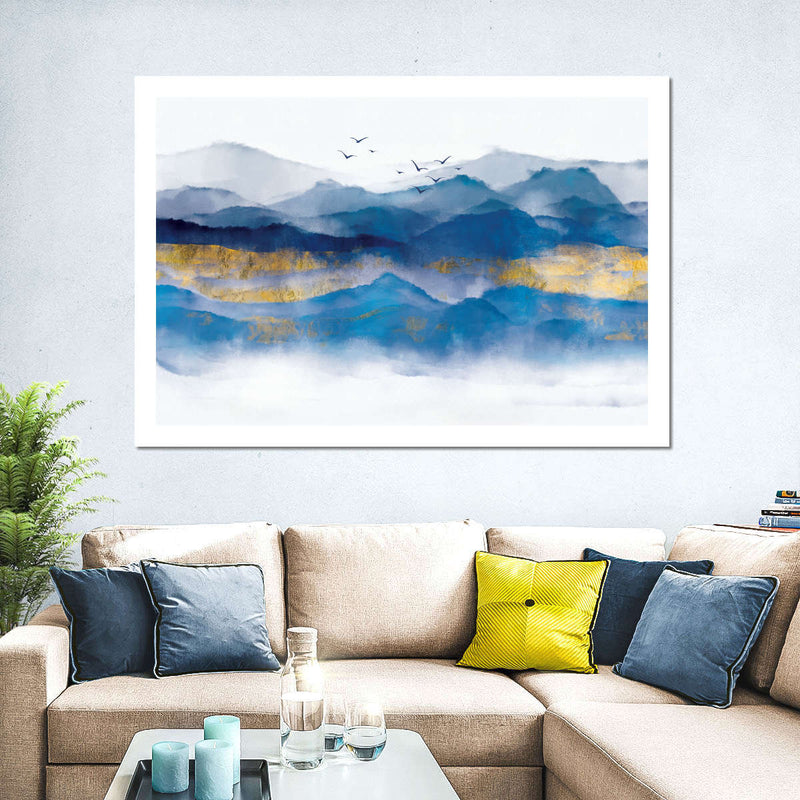 Mountain Layers Wall Art