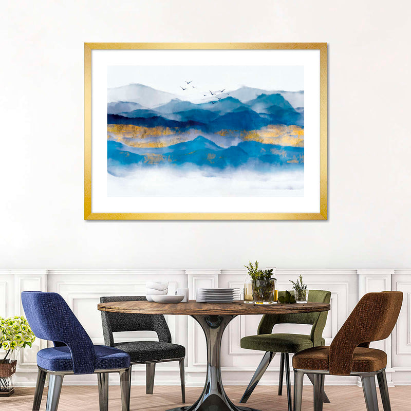 Mountain Layers Wall Art