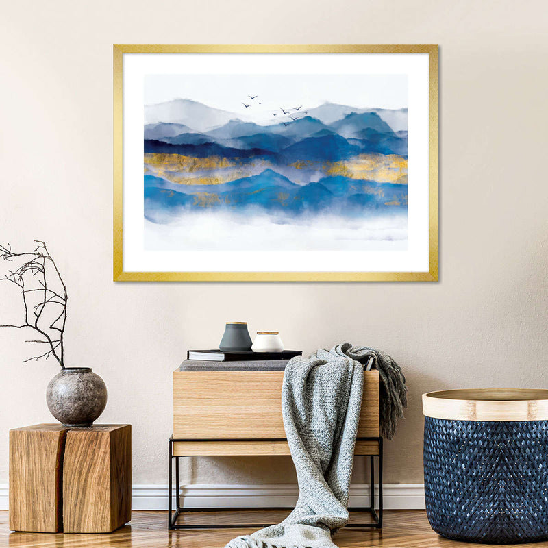 Mountain Layers Wall Art