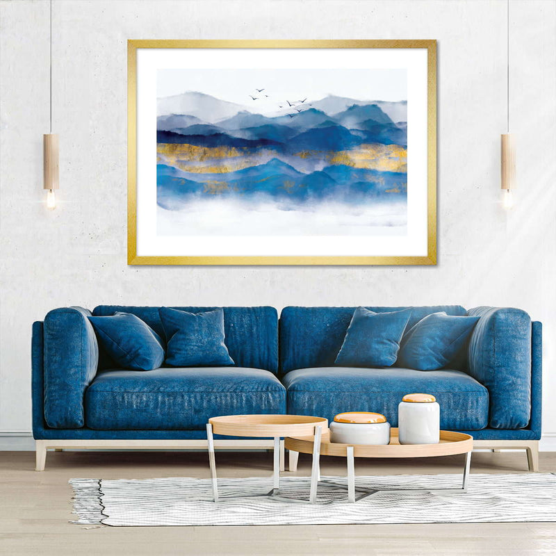 Mountain Layers Wall Art
