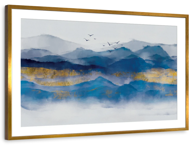 Mountain Layers Wall Art