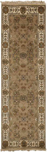 Bowers Traditional Brown/Beige Area Rug