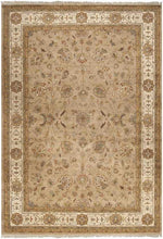 Bowers Traditional Brown/Beige Area Rug