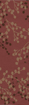Wilp Modern Burgundy Area Rug