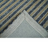 3x5 Blue and Brown Hand Woven Rug