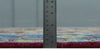 Blue, Red and Gold Hand Knotted Traditional Heriz Serapi Multi size Wool Area Rug