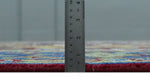 Blue, Red and Gold Hand Knotted Traditional Heriz Serapi Multi size Wool Area Rug