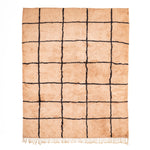 Blushing Maze - Luxury Shag Moroccan Rug