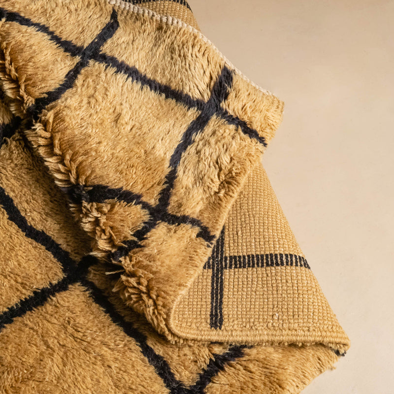 Borderline - Luxury Shag Moroccan Rug