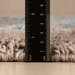 Oceanic Lattice - Luxury Shag Moroccan Rug