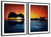 Guitar Sunset Wall Art