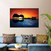 Guitar Sunset Wall Art