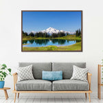 Mount Rainier Little Lagoon Wall Art