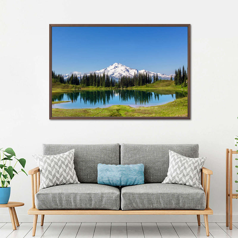 Mount Rainier Little Lagoon Wall Art