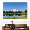 Mount Rainier Little Lagoon Wall Art