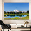 Mount Rainier Little Lagoon Wall Art