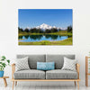 Mount Rainier Little Lagoon Wall Art