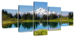 Mount Rainier Little Lagoon Wall Art