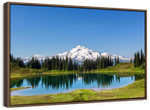 Mount Rainier Little Lagoon Wall Art