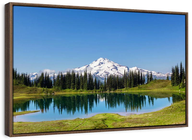 Mount Rainier Little Lagoon Wall Art
