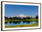 Mount Rainier Little Lagoon Wall Art