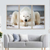 Yoga Polar Bear Wall Art