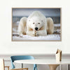 Yoga Polar Bear Wall Art
