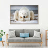 Yoga Polar Bear Wall Art