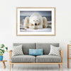 Yoga Polar Bear Wall Art