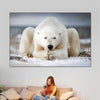 Yoga Polar Bear Wall Art