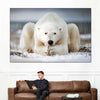 Yoga Polar Bear Wall Art