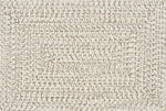 Beige Braided Faux Jute Rug