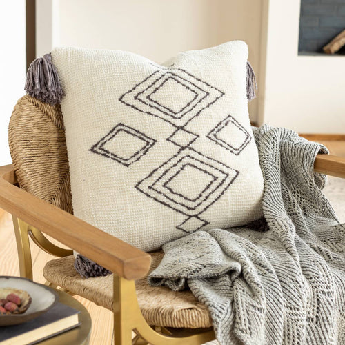 Dentergem Cream Pillow Cover