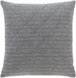 Edegem Charcoal Pillow Cover