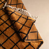 Bronze Grid - Luxury Shag Moroccan Rug