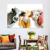 Livestock Cows Splash Wall Art