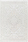 Alya White Fringe Rug