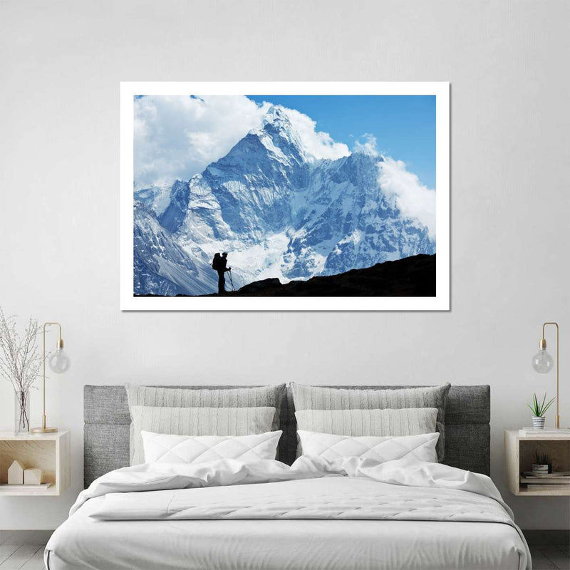 Mount Everest Mountaineer Wall Art