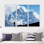 Mount Everest Mountaineer Wall Art
