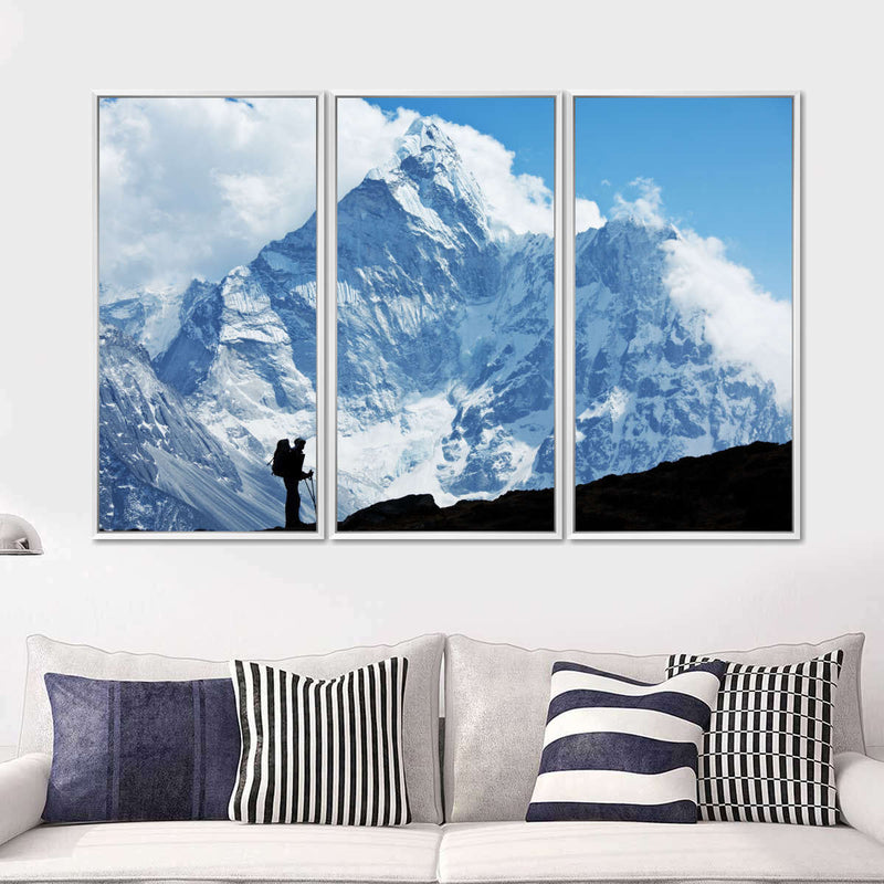 Mount Everest Mountaineer Wall Art